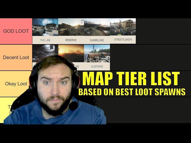 Which Map Has The Best LOOT? Maps Tier List - Escape from Tarkov