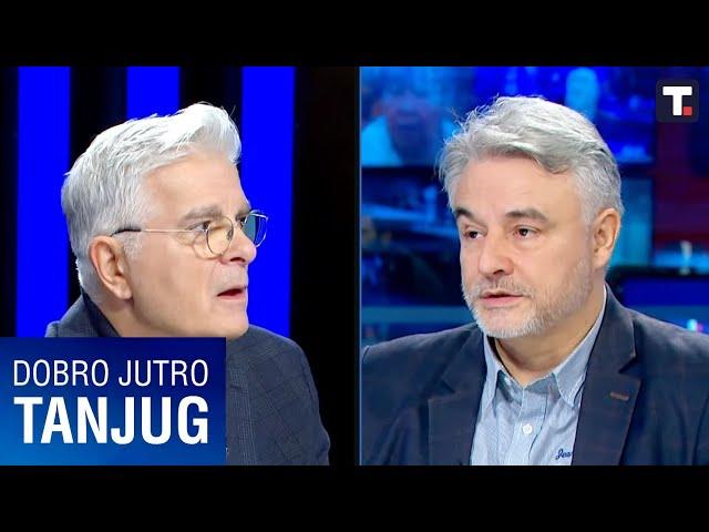 Politička kriza i EU - Nebojša Krstić i Vladan Glišić • DOBRO JUTRO TANJUG