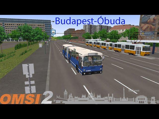 Omsi 2 Budapest óbuda map| MB O305G Line 26