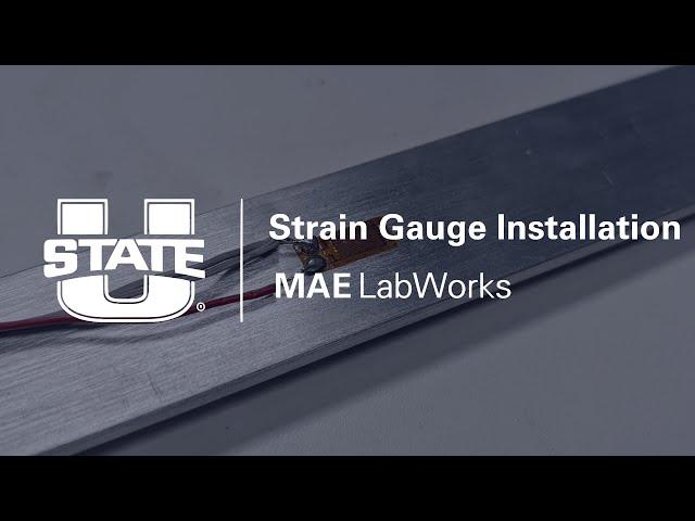 Strain Gauge Installation
