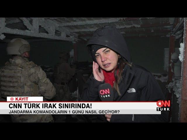 IRAK SINIRINDA SICAK DAKİKALAR! FULYA ÖZTÜRK TÜRKİYE'NİN EN YÜKSEK ÜS BÖLGESİNDE!