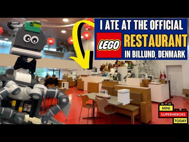 I Ate at the OFFICIAL LEGO Restaurant (Mini Chef at LEGO House in Billund, Denmark)