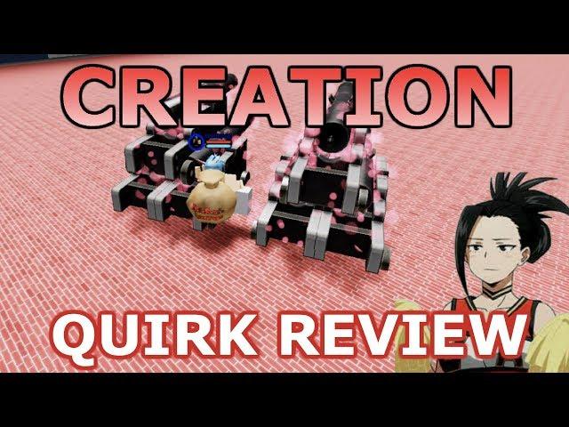 *NEW* Creation Quirk Review | Boku No Roblox: Remastered