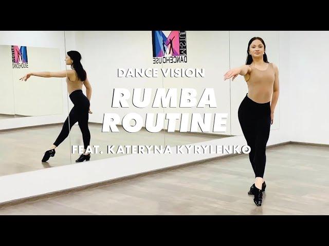 Learn This Rumba Routine with Kateryna Kyrylenko | International Latin | Ballroom Dance Lesson