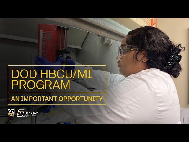 DoD HBCU/MI Internship: An Important Opportunity