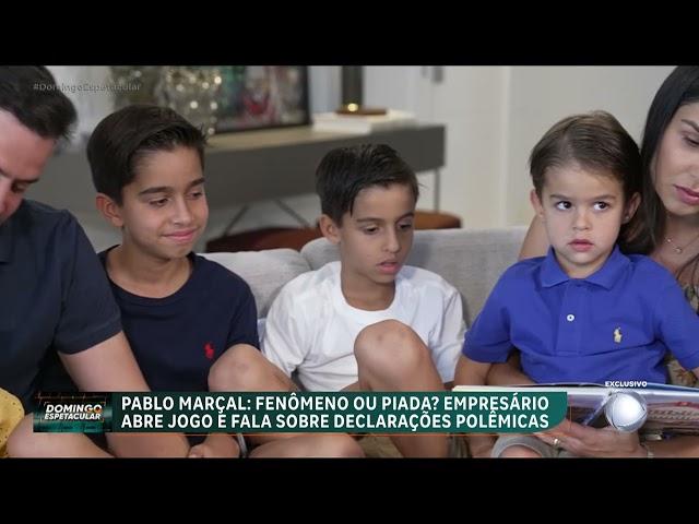 Pablo Marçal explica polémicas recentes ao Domingo Espetacular