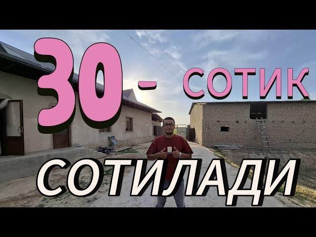 30-СОТИК СОТИЛАДИ. ТОШКЕНТ ВИЛОЯТИ УРТАЧИРЧИК ТУМАНИ АРАНЧИ МФЙ.