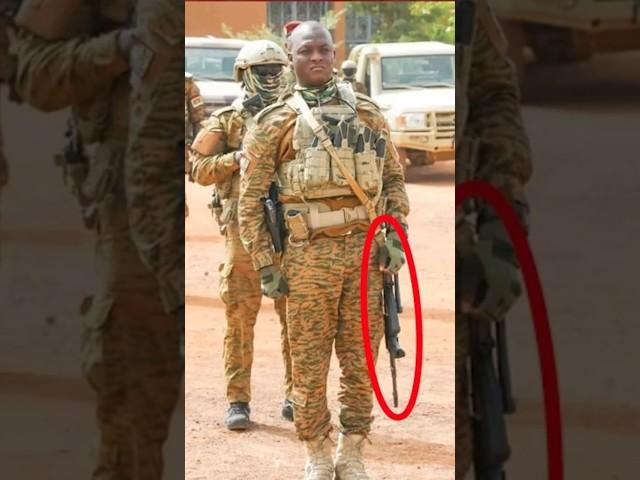 PRESIDENT IBRAHIM TRAORE Walks around like this  #army #bukinafaso #trending #military