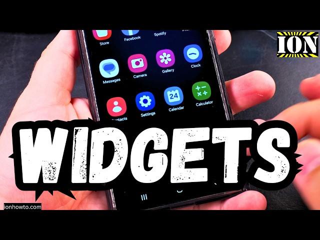 How to Make Space for Widgets on Samsung Home Screen
