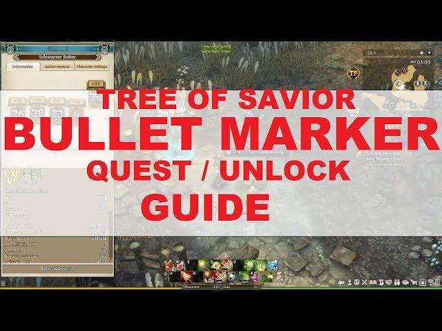 [ToS] Bullet Marker Quest Guide - CLASS UNLOCK GUIDE