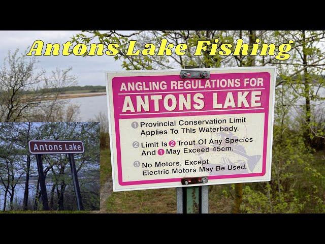 Fishing at Antons Lake #Manitoba#Canada