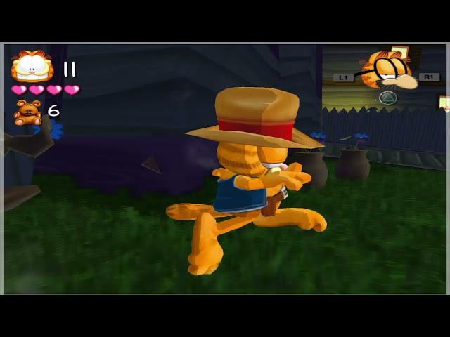 TEST Garfield Lasagna World Tour PS2 to PS4