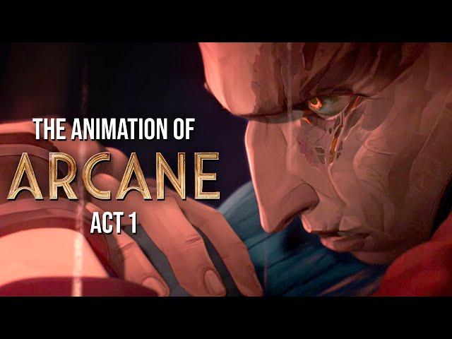 The beautiful animation touches of ARCANE || Act 1 animation review