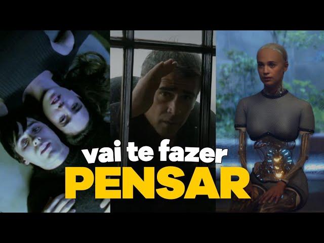 7 DICAS de FILMES INTELIGENTES que vão TE FAZER PENSAR POR DIAS