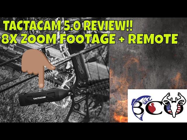 TACTACAM 5.0 REVIEW- With 8X Zoom and 5.0 Remote