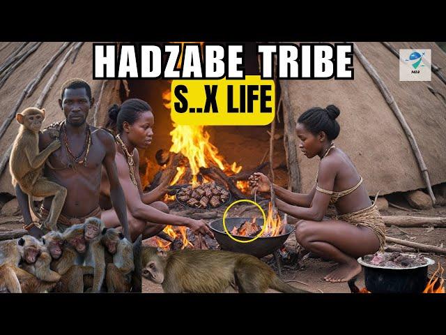 Life in Hadzabe Tribe! Eating MONKEYS and Life with MULTIPLE WIVES | Travel Documentary