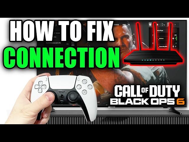 How To Fix Connection Failed In COD Black Ops 6 On PS5 - Easy Guide