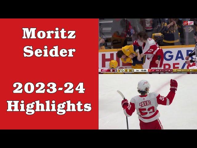 Moritz Seider 2023-24 Season Highlights