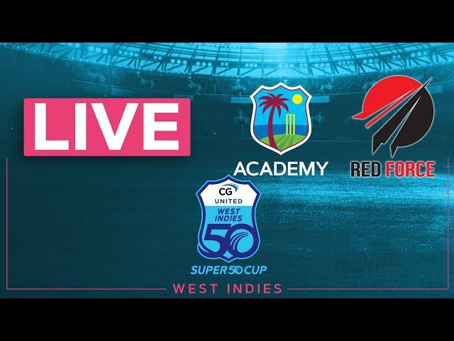  LIVE WI Academy v Trinidad & Tobago | CG United Super50 2024