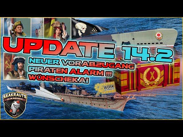 Neu im März! Update 14.2 ️ Monmouth, Vorabzugang, Piraten ️ & mehr in World of Warships