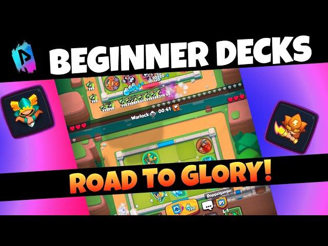 RUSH ROYALE - Beginner decks - Your road to GLORY!