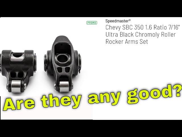 Speedmaster Ultra Black Chromoly Roller Rocker Arms PCE261.1163 review