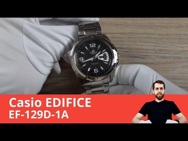 Обзор часов Casio Edifice EF-129D-1A