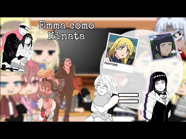 Tokyo revengers reaccionan a Emma como Hinata ||