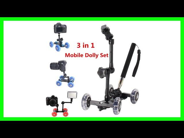 Camera Dolly Set Unboxing and Assembly