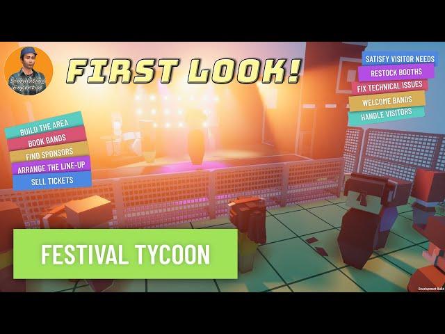 Festival Tycoon : First Look : The Best Music Festival Ever! Or Maybe Not