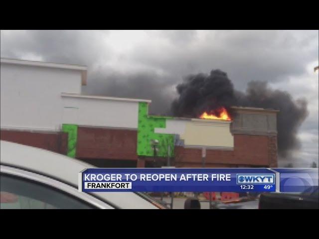 Fire causes evacuation at Frankfort Kroger