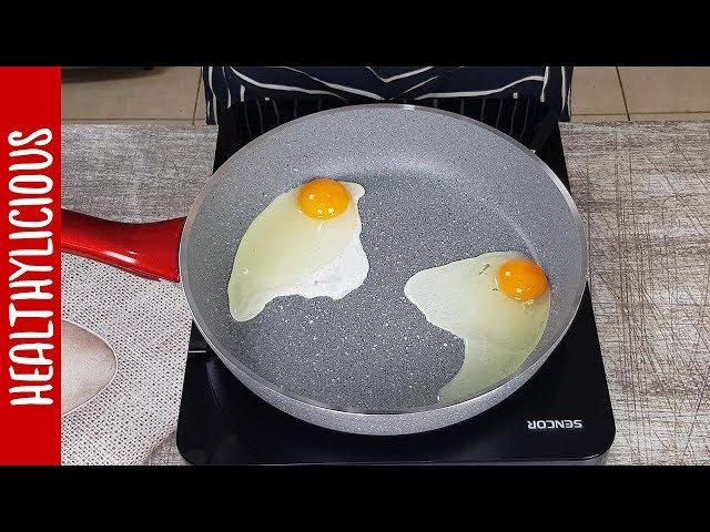 How To Fry Eggs | Healthy Fried Eggs