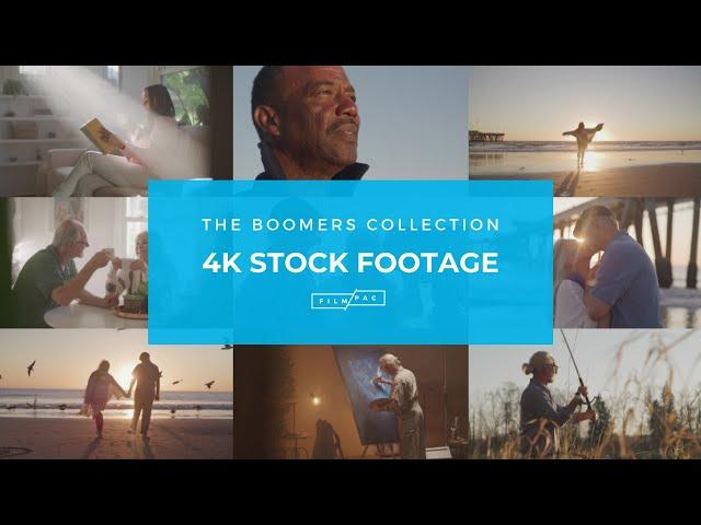 Marketing To Baby Boomers With FILMPAC 4K Stock Footage