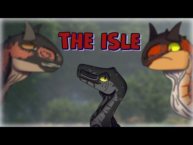 THE ISLE - Ютараптор запрыгался с Карнотаврами!