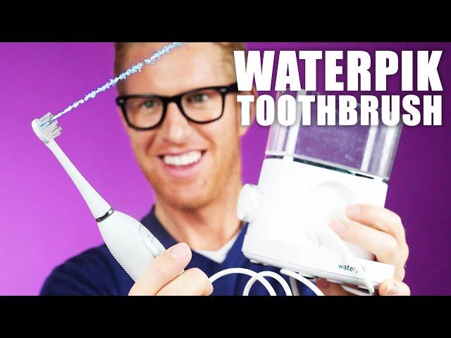 Dentist Reviews Electric WATERPIK SONIC FUSION TOOTHBRUSH: Water Flosser Toothbrush that Flosses!