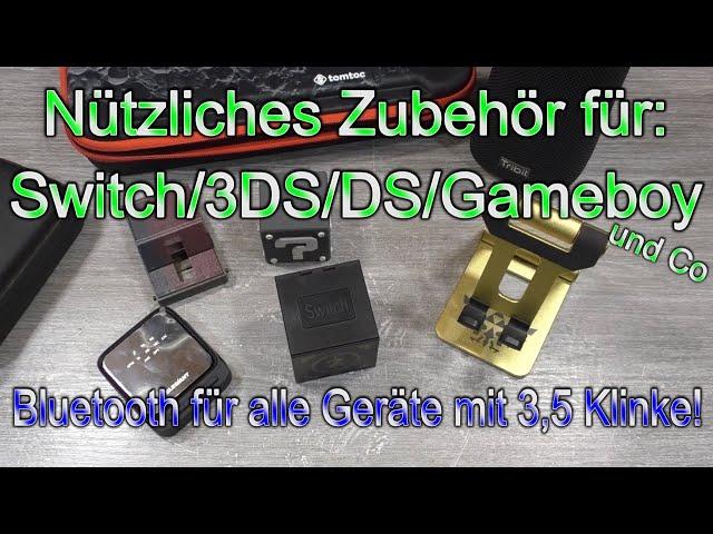 Nintendo Switch/3DS/DS/Gameboy/Zubehör/Bluetooth Adapter | HD+ | German/Deutsch