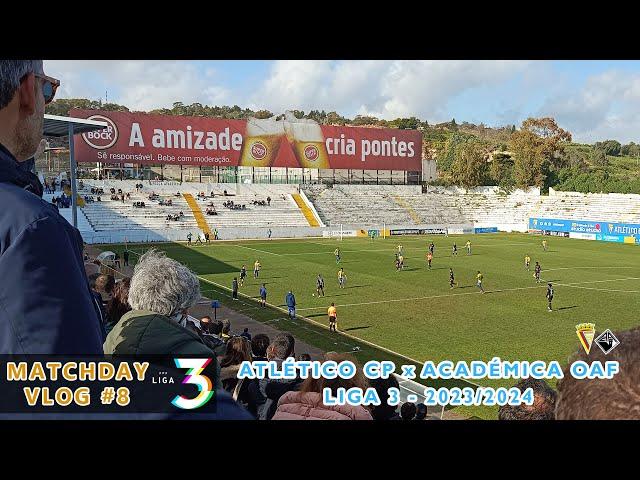 Atlético CP 1-3 Académica OAF | BIG AWAY WIN!! | Liga 3 2023/24 | MATCHDAY VLOG #8