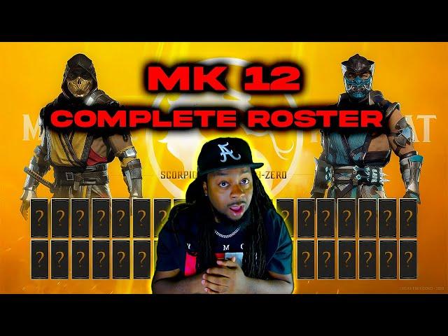 Building the Mortal Kombat 12 Roster