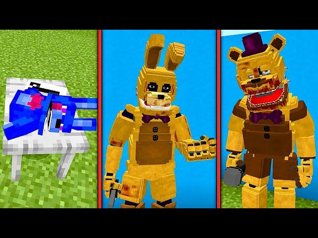 НОВЫЕ МОДЫ ФНАФ В МАЙНКРАФТ Fnaf Minecraft