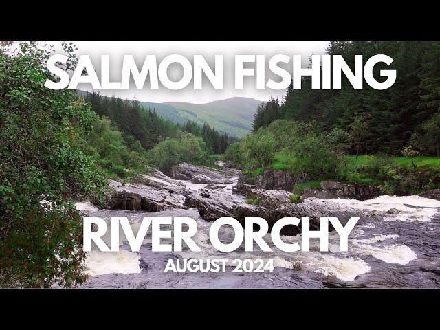  Salmon fishing on the river Orchy - August 2024 