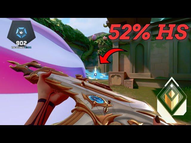 How to SOLO carry As Reyna  | 52% HS RADIANT |