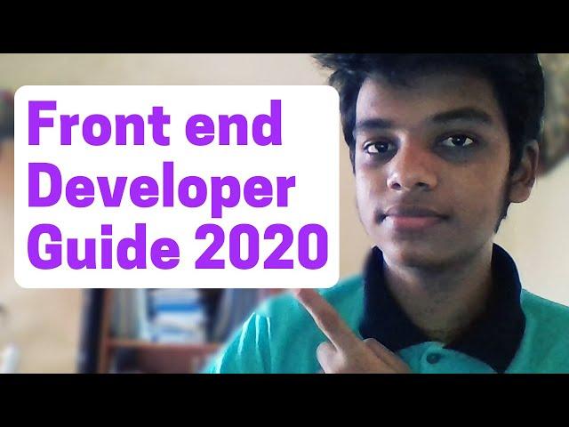 How to Become a Front end Web developer in 2020