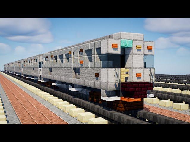 Minecraft Chicago CTA 2600 Series Train Tutorial