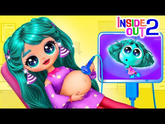 Inside Out 2! Envy, Joy and Anxiety Became Mommies! 32 LOL OMG DIYs