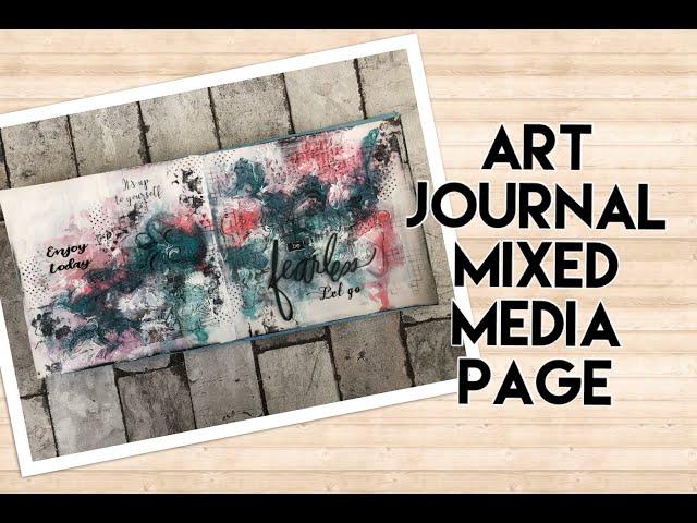 Art Journal - Mixed Media Page