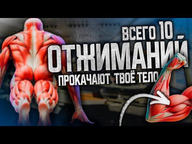 Как 10 Отжиманий Каждый День Полностью Трансформируют Ваше Тело