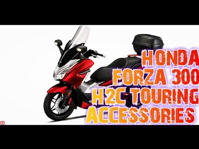 FORZA H2C 300 ACCESSORIES /HONDA/ /walk around video/