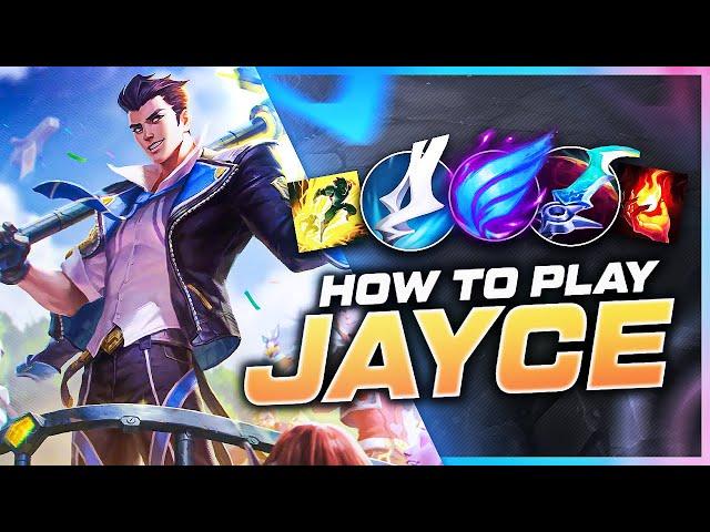 HOW TO PLAY JAYCE FROM ARCANE | Build & Runes | Season 14 Jayce guide | League of Legends