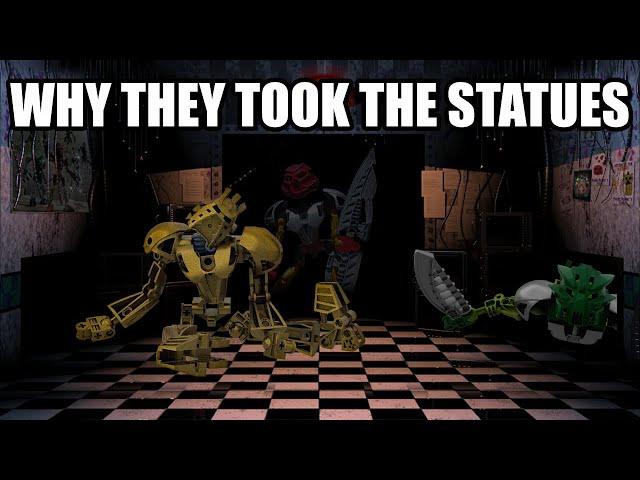 FIVE NIGHTS AT BIONICLE TOA's statues