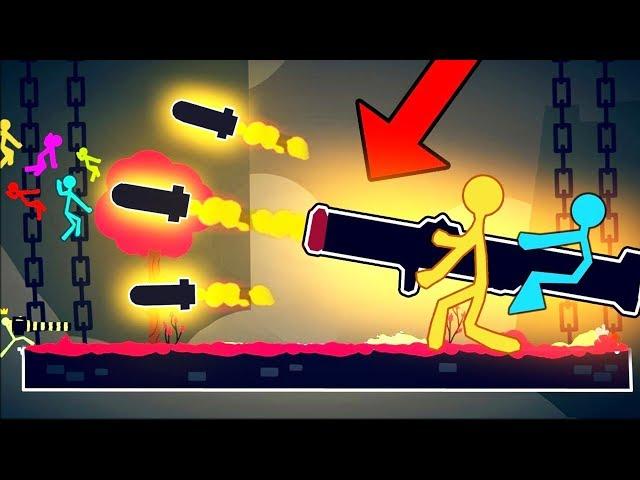 БЕССМЕРТНЫЙ ЧИТЕР ПРОТИВ МАЛЕНЬКИХ ЧЕЛОВЕЧКОВ В STICK FIGHT THE GAME! УГАРНАЯ БИТВА В СТИК ФАЙТ!